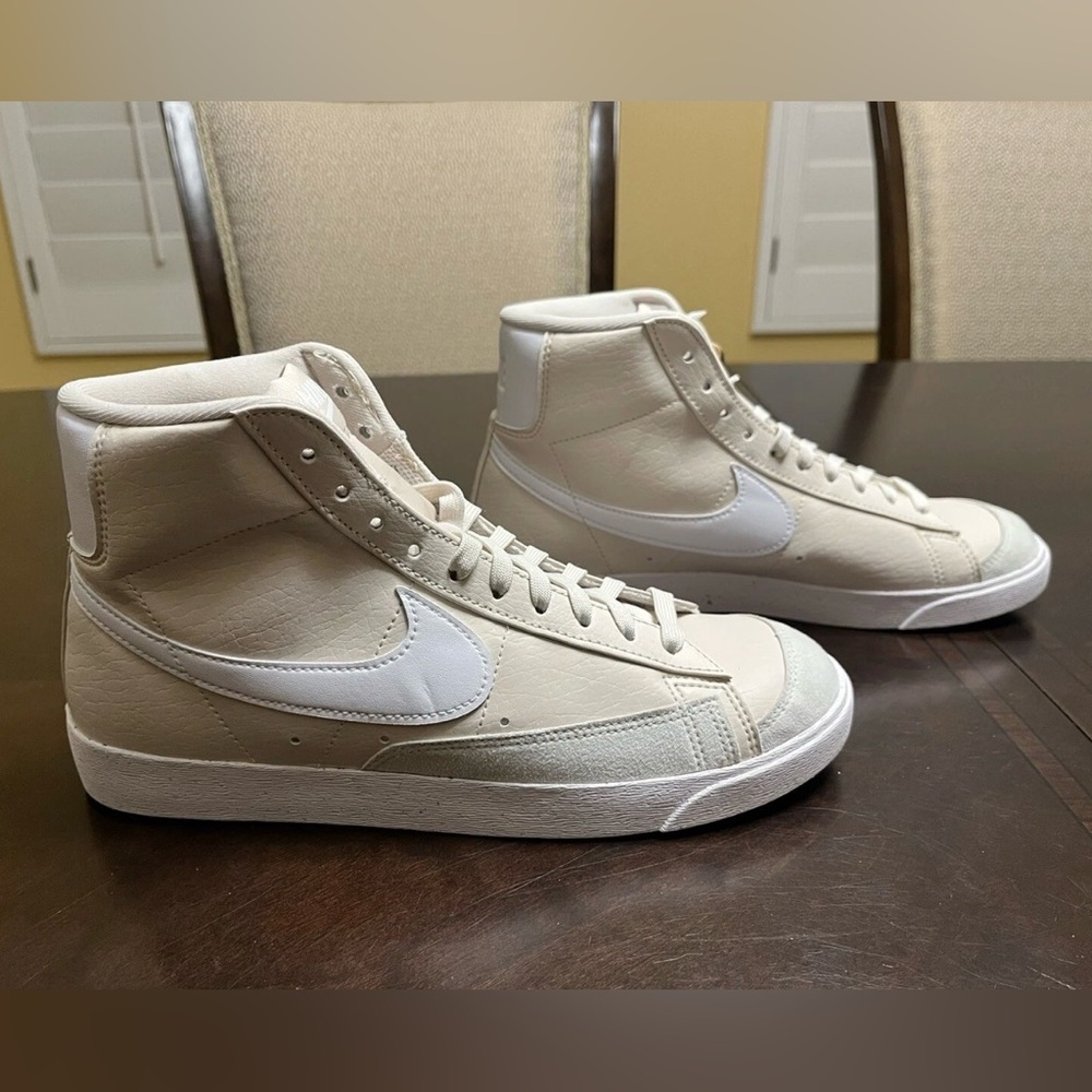 New Nike Blazer Mid 77 Next Nature Light Orewood Sneaker Shoes Size US 10